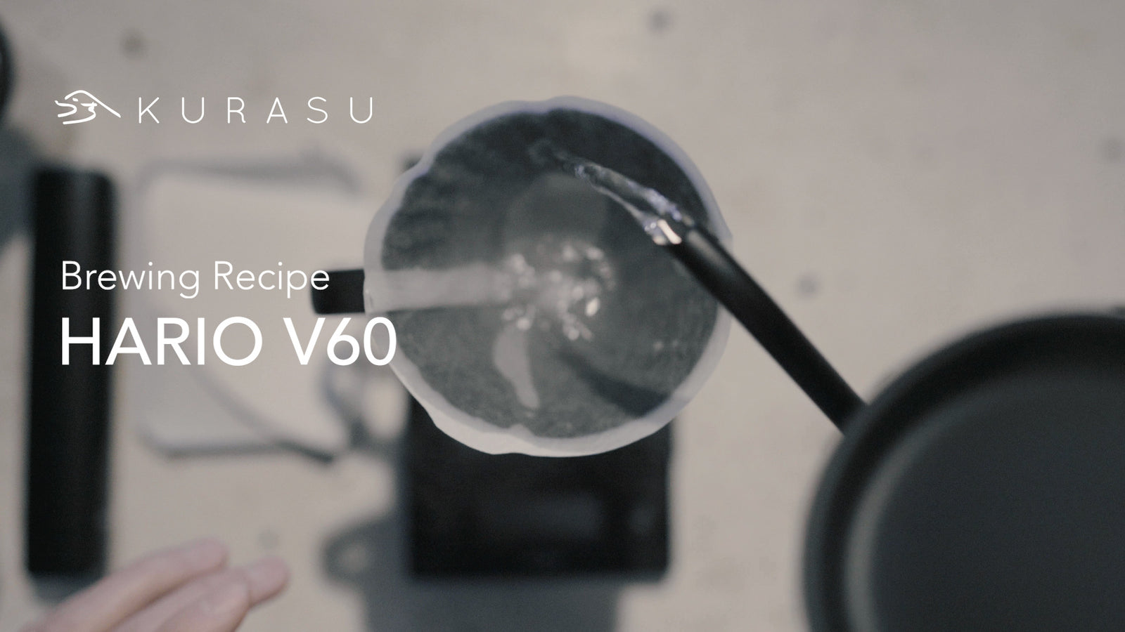 How to brew with Hario V60 recipe by Kurasu Kyoto