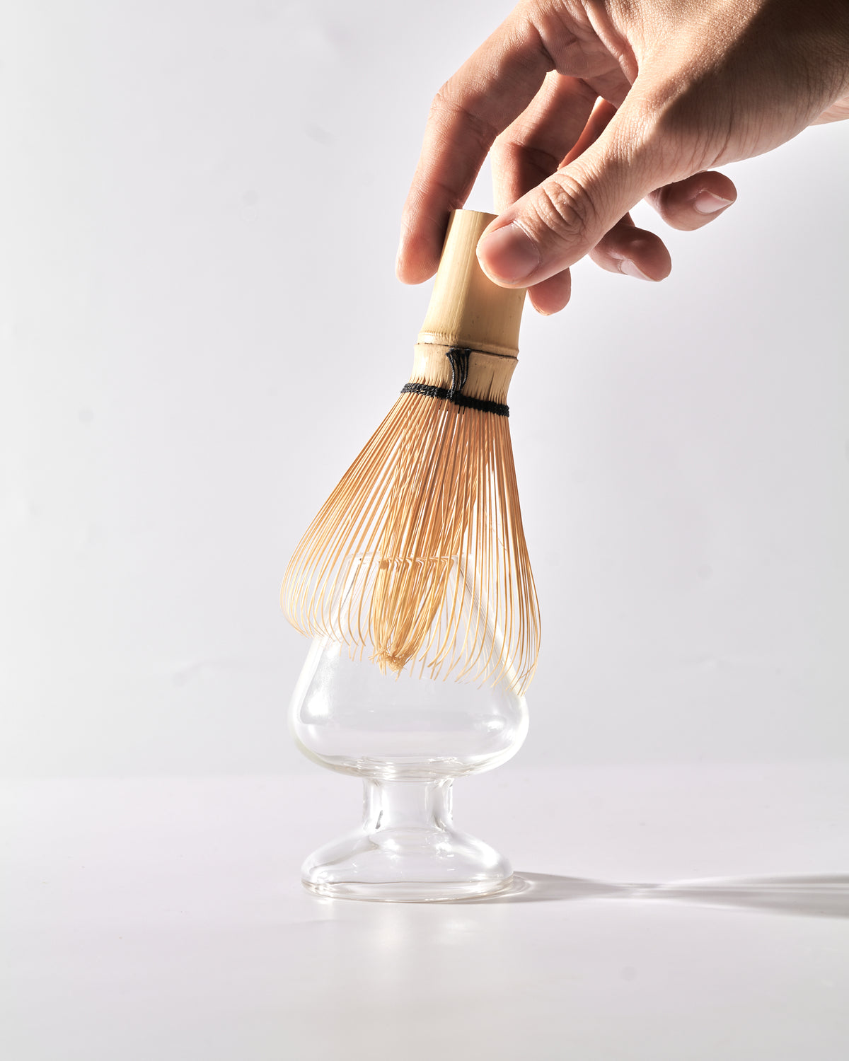 Glass Matcha Whisk Stand