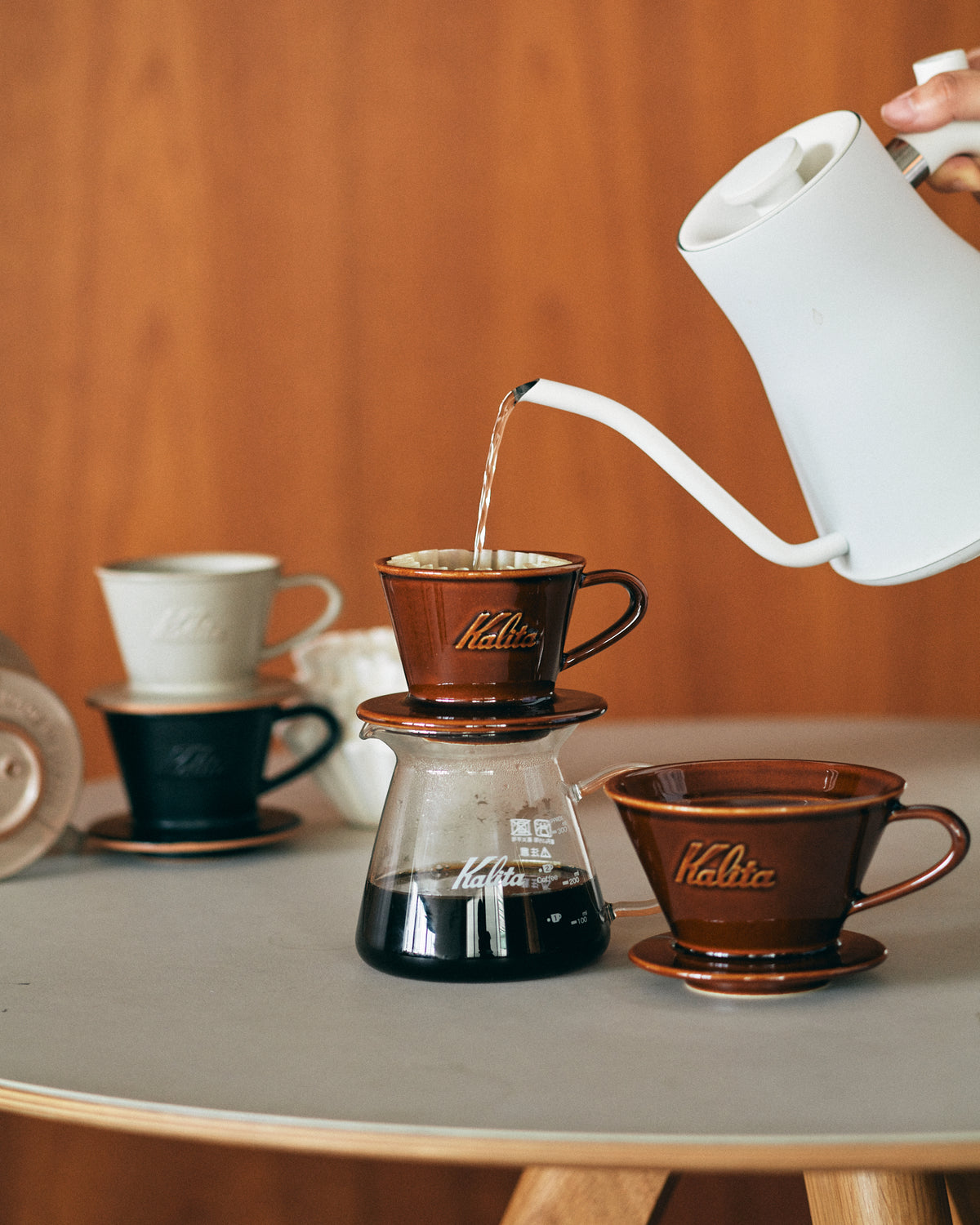 Kalita Mino-yaki Dripper Gloss Series