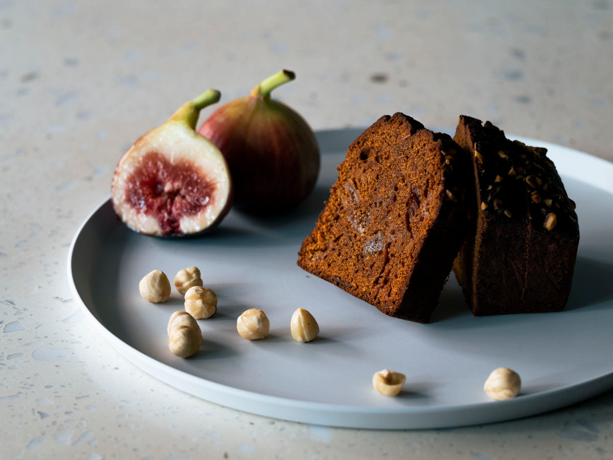 Golden Vanilla-Fig Cake - An Edible Mosaic™