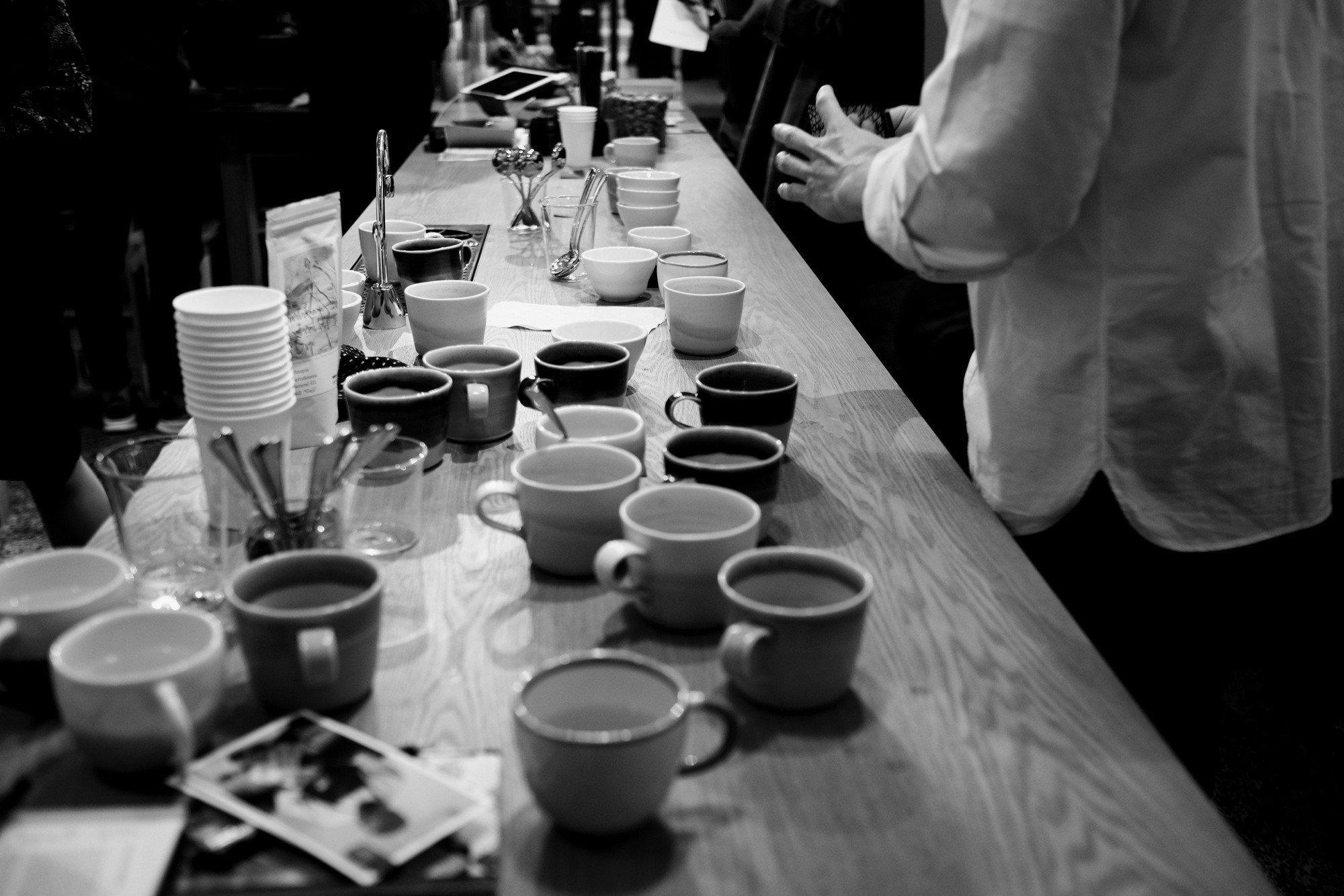 Cupping session with Toshiyuki Ishiwata / Market Lane Coffee - Photo Report