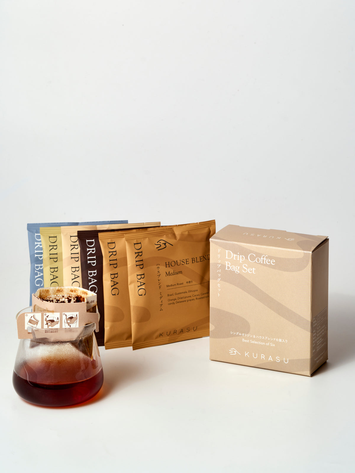 Kurasu Drip Coffee Bag - Best Selection of 6