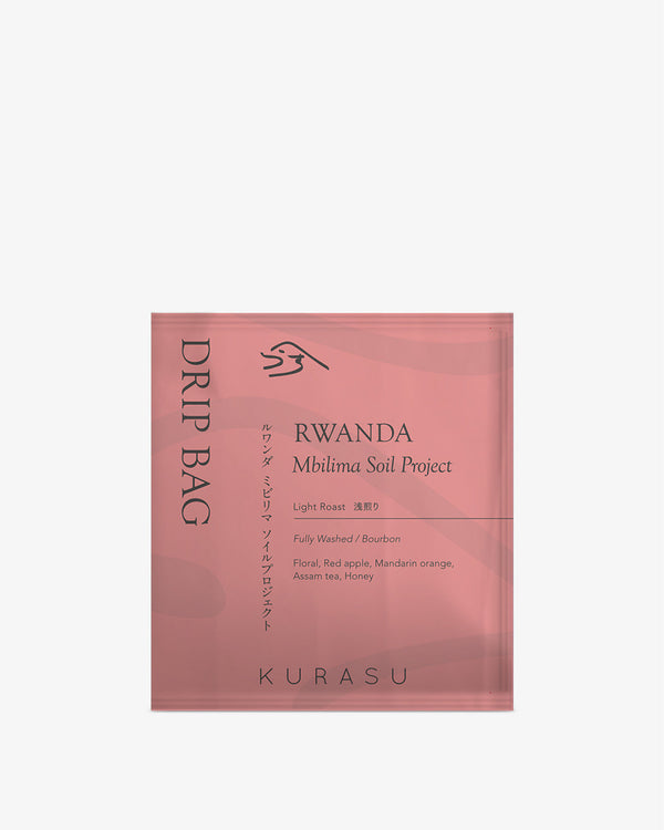 Kurasu Drip Coffee Bag - Rwanda Mbilima Soil Project Lot.0704 [Light r