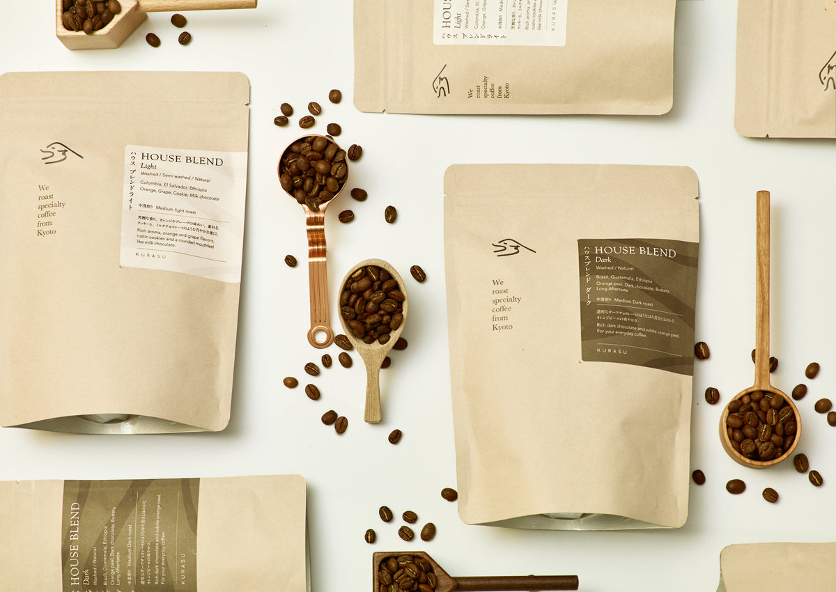Kurasu 교토 커피 브랜드 이미지
