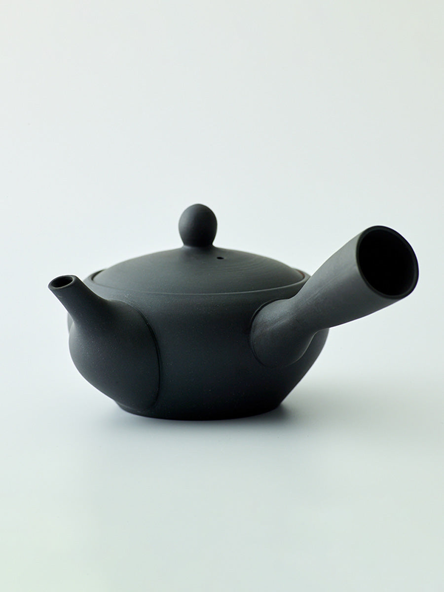 SALE]Kyoto - Japanese Style Black Pottery Tea Set